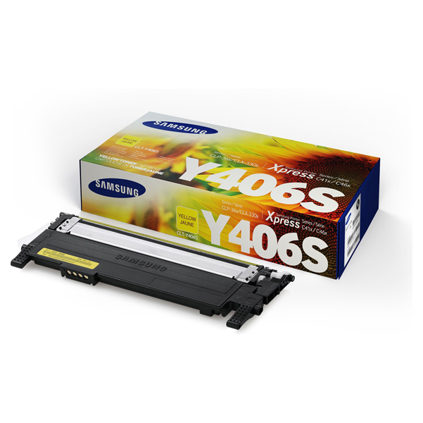 Toner laser Samsung clt-y406s giallo