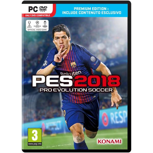 Pc Pro Evolution Soccer 2018 Premiu Digital Bros Scdp32 4012927077108