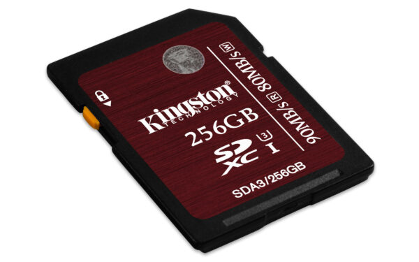 Kingston Technology Sdxc Uhs I U3 Sda3 256gb