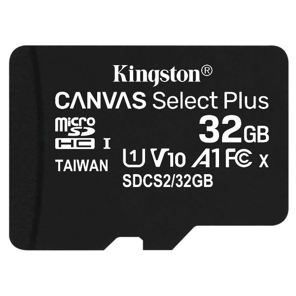 32gb Micsd Canvas Select Plus Kingston Sdcs2 32gbsp 740617298857