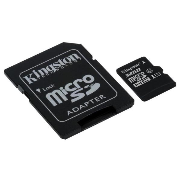 32gb Microsdhc Canvas Select Kingston Digital Media Product Sdcs 32gb 740617274707