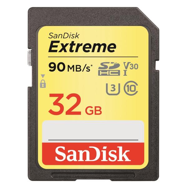 Secure Digital Extreme Hc Card 32gb Sandisk Sdsdxve 032g Gncin 619659147037