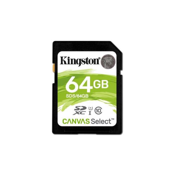 64gb Sdxc Canvas Select Kingston Digital Media Product Sds 64gb 740617275599