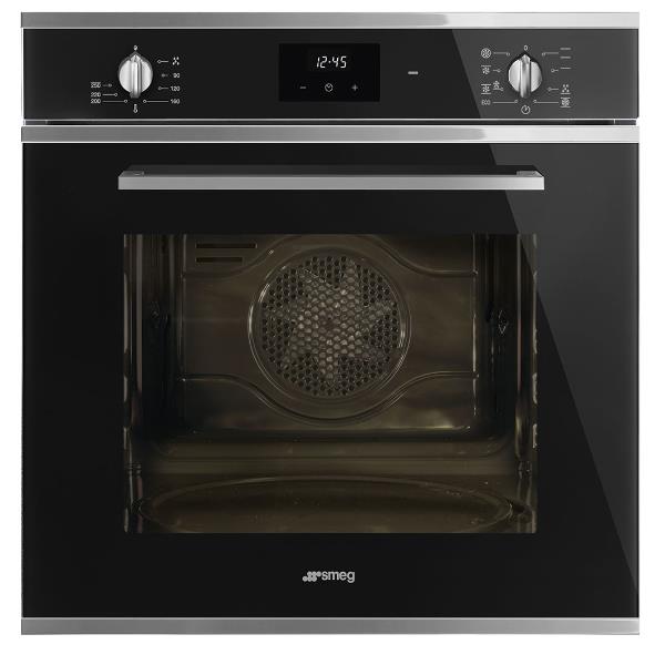 Forno 70l a Nero Vapor Clean Smeg Sf6400tvn 8017709258160