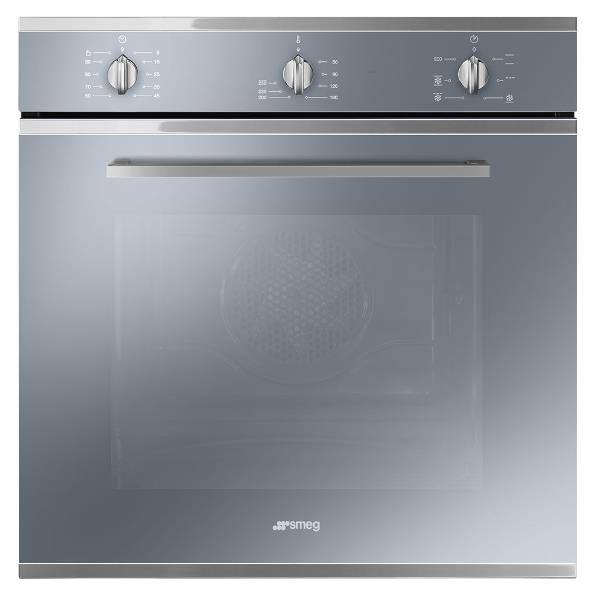 Forno Sf64m3vs 70l a 3manop Silver Smeg Sf64m3vs 8017709256517