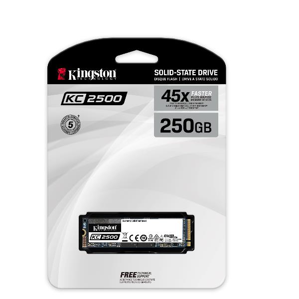 250g Kc2500 M 2 2280 Nvme Ssd Kingston Skc2500m8 250g 740617307146