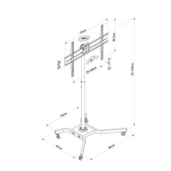 Tv Stand 42p Sopar So23204 4005039232046