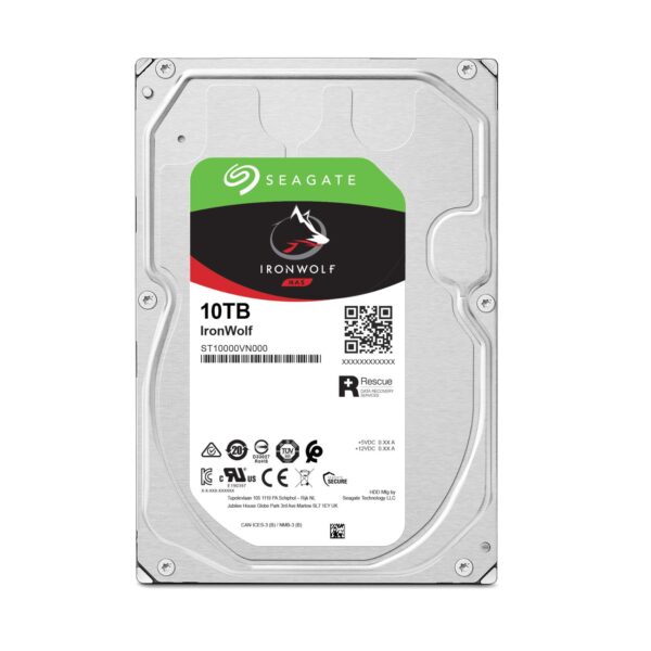 Ironwolf 10tb Sata3 3 5 7200rpm Cmr Seagate St10000vn000