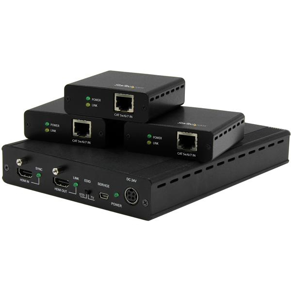 Kit Extender Hdbaset a 3 Startech Video Displ Connectivity St124hdbt 65030864558