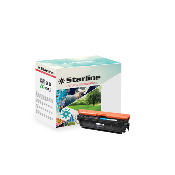 Toner Ciano Ric per Hp Color Laserjet Enterprise M552dn M553 M553dn M553n M553c Ntr 8025133112545