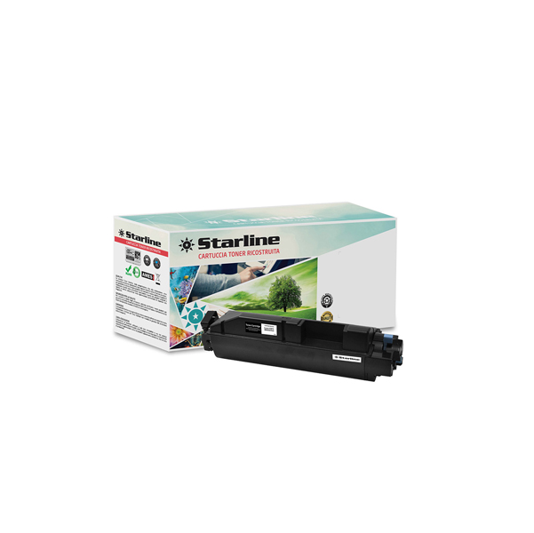 Toner Ric Nero per Kyocera Ecosys M 6030 Cdn M 6530 Cdn P 6130 Cdn Tk 5140k Clover 8025133114303