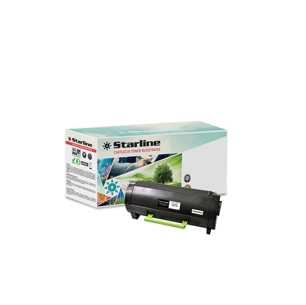 Toner Ric Nero per Lexmark Ms510dn Ms610dn Ms610de Alta Capacita 39 Ms610 Hy Sta 8025133114860