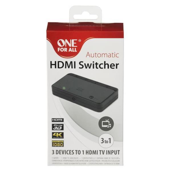 Smart Hdmi Switch One For All Sv1630 8716184058097