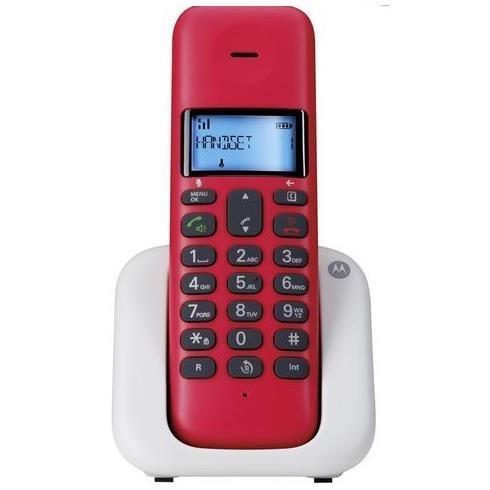 Cordless T301 Plus Red Motorola T301r 5060223571294