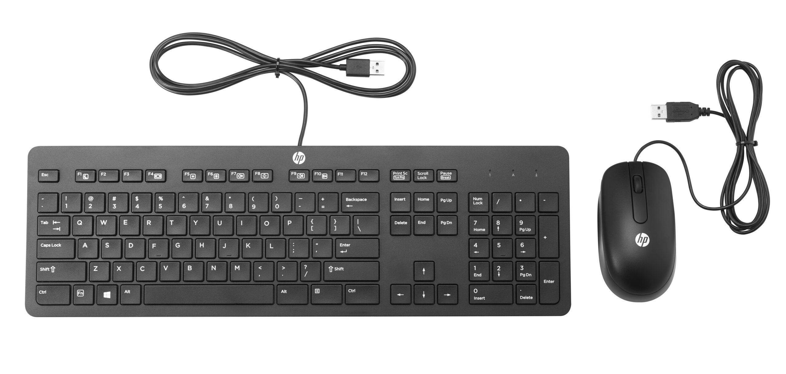 Slim Usb Keyboard And Mouse Hp Comm Mobile Accessories Mp T6t83aa Abz 889894658159