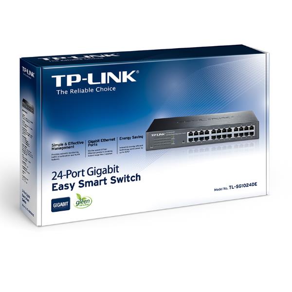 Switch Desktop 10 100 24 Porte Tp Link Tl Sf1024d 6935364021498