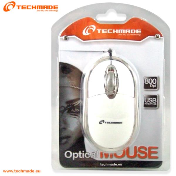 Mouse Ottico 800 Dpi Usb Bianco Prodotti Bulk Tm 2023 Wh 8099999004382
