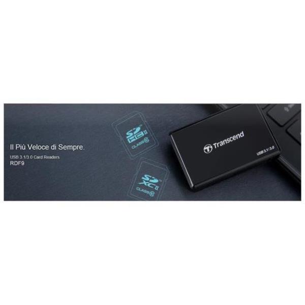 Usb3 1 Gen1 All in 1 Uhs Ii Multi C Transcend Ts Rdf9k 760557832928