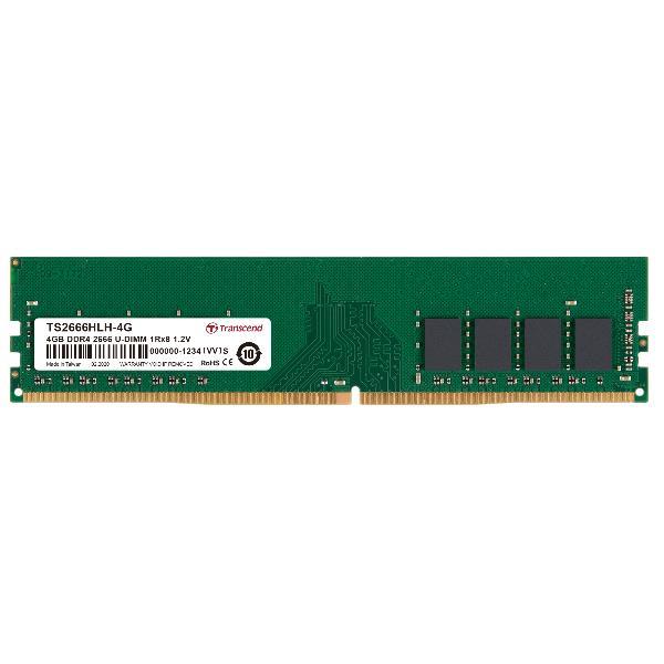 4gb Ddr4 2666 U Dimm 1rx8 1 2v Transcend Ts2666hlh 4g 760557846789