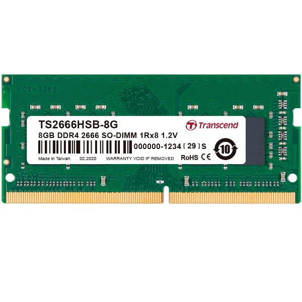 8gb Ddr4 2666 So Dimm 1rx8 1 2v Transcend Ts2666hsb 8g 760557846819