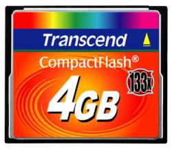 4gb 133x Compactflash Transcend Usb Flash Memory Ts4gcf133 760557810308