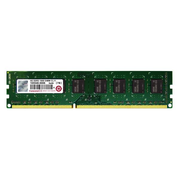 256mx64 Ddr3 1066 Cl7 Dim Transcend Ts512mlk64v6n 760557821328