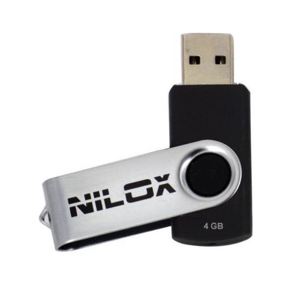 Usb Nilox 4gb 2 0 S Nilox U2nil4bl001 8059616336531