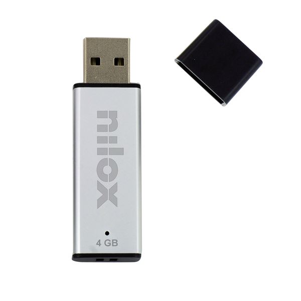 Usb Nilox 4gb 2 0 a Nilox U2nil4bl002 8059616336609