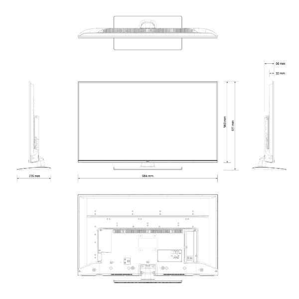 43 Uhd 4k Android Tv Nokia Un43gv310 9120106661101