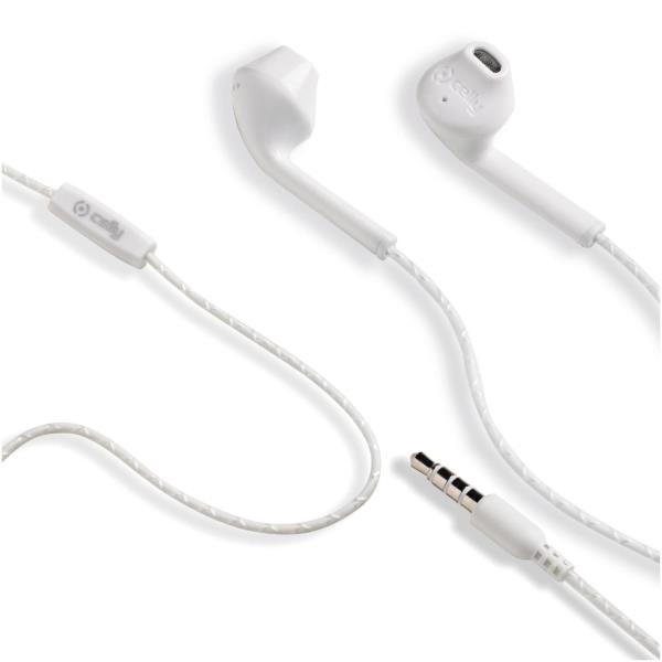 Stereo Earphones 3 5 Mm White Celly Up100wh 8021735116523