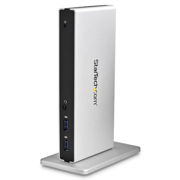 Docking Station per Laptop Startech Io Networking Usb3sdockdd 65030858267