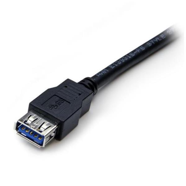 Cavo Prolunga Usb3 0 Tipo a 2m Startech Usb3sext2mbk 65030859431