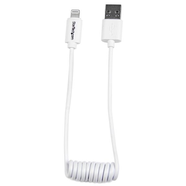 Cavo Usb a Lightning a Spirale Startech Cables Usbclt30cmw 65030860666