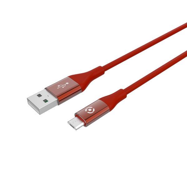 Usb Micro Color Rd Celly Usbmicrocolorrd 8021735745594