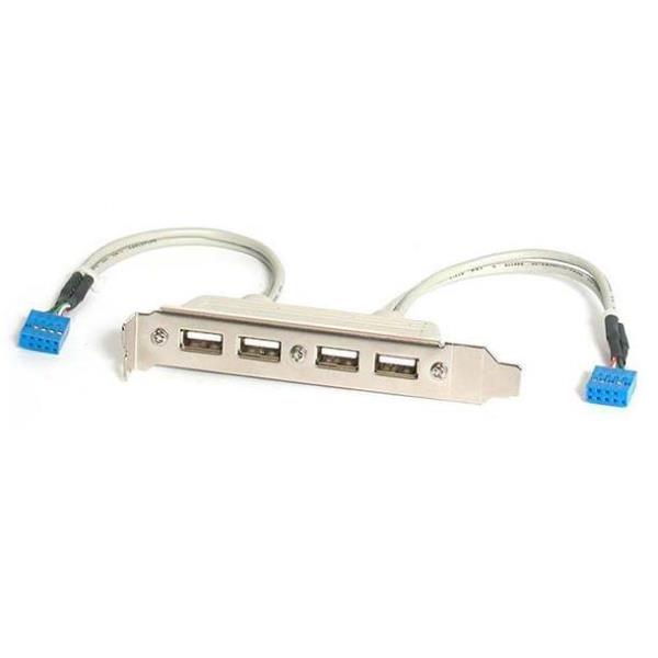 Adattatore Usb a a 4 Porte Startech Usbplate4 65030797092