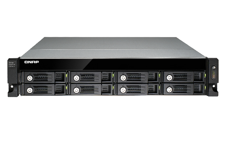 Ux 800u Rp 2u 8 Bay Expansion Qnap Nas Rm Ux 800u Rp 4712511123463