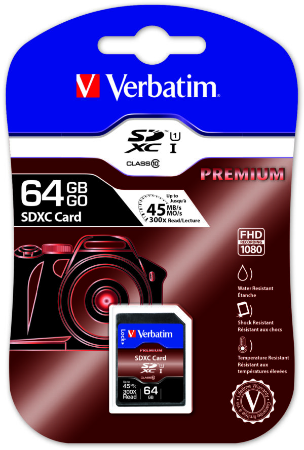 Secure Digital Card 64gb Xc Class Uh S 1 44024 23942440246