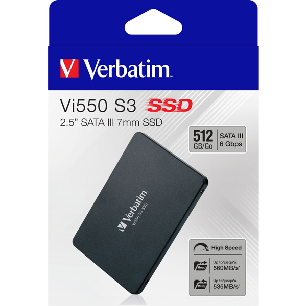 Verbatim Ssd Interno Vi550 Sata Iii 2 5 39 39 Ssd 512gb 49352 23942493525