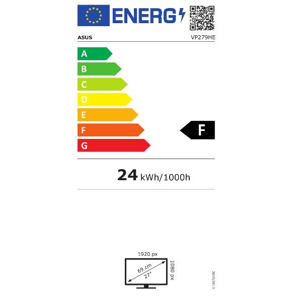 Vp279he 27 Fhd Hdmi Asus 90lm01t0 B01170 4718017766913