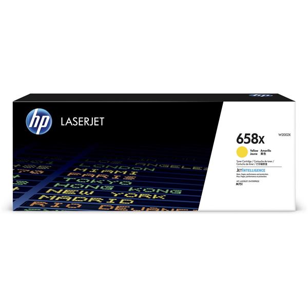 Hp 658x Yellow Laserjet Toner Hp Inc W2002x 192545650748