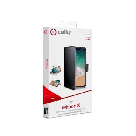 Wally Case Iphone X Xs Black Celly Wally900 8021735730385