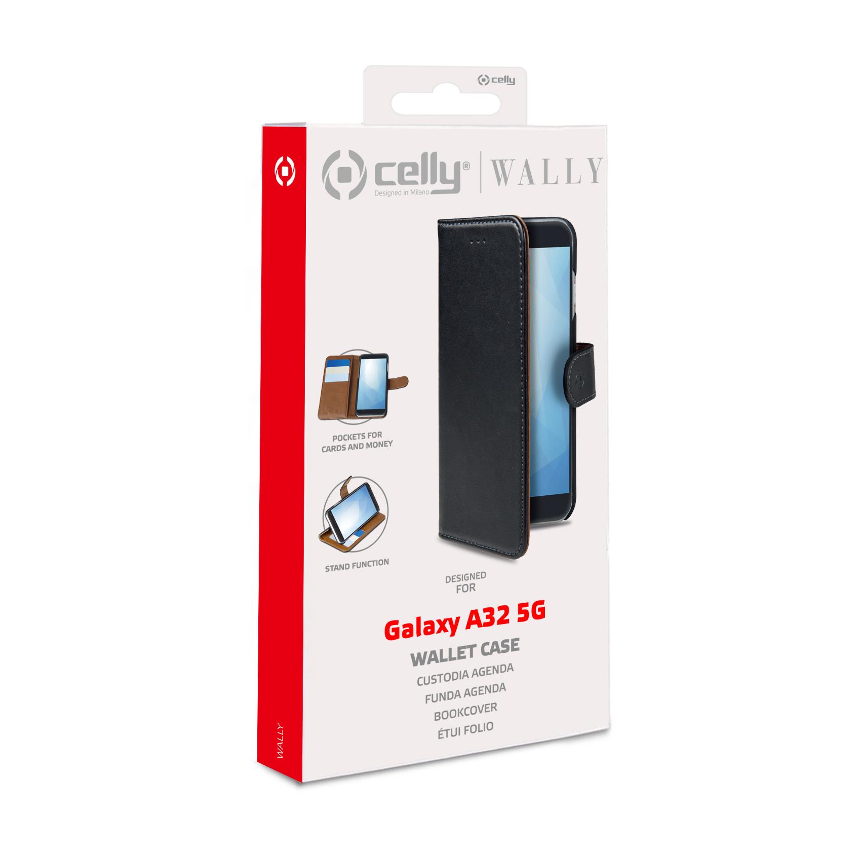 Wally Case Galaxy A32 5g Black Celly Wally946 8021735764335