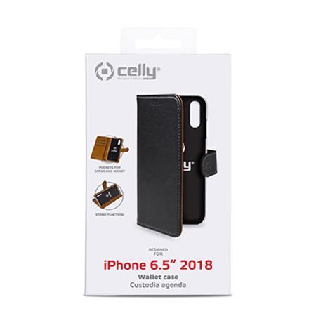 Wally Case Iphone Xs Max Black Celly Wally999 8021735744214