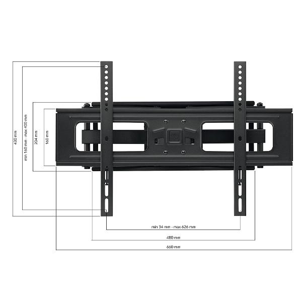 Supporto da Parete Mobile 32 84 One For All Wm 4661 8716184064579