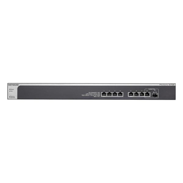 8 Port 10gb Webmgd Plus Switch Netgear Retail Xs708e 200nes 606449111583