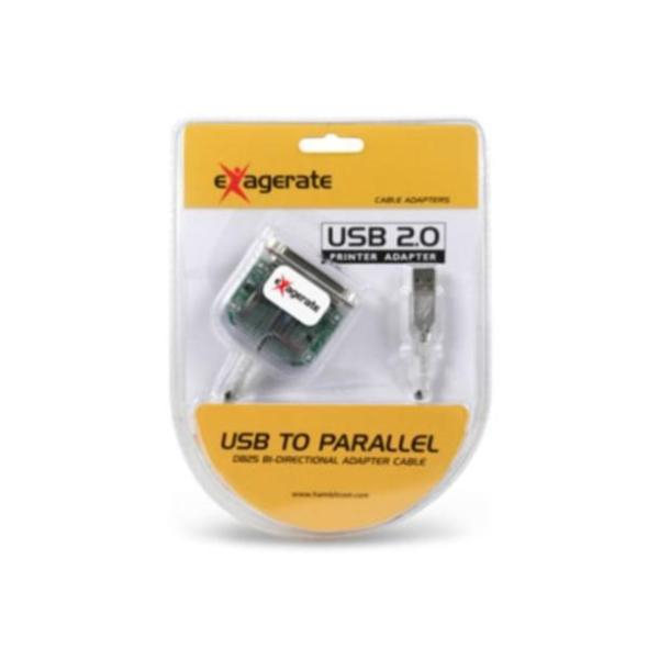 Cavo Usb 2 0 To Parallela 25pin Hamlet Xupp25 5391508632264