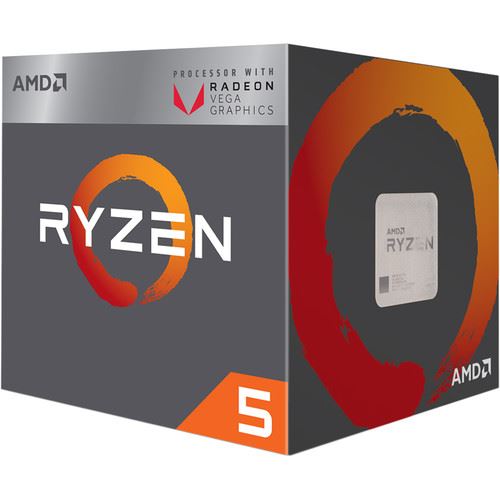 Ryzen 5 2400g 3 9 Ghz 65w Amd Yd2400c5fbbox 730143309080