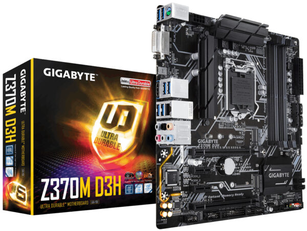 Z370md3h S1151v2 Z370 Matx Gigabyte Z370m D3h 4719331802349