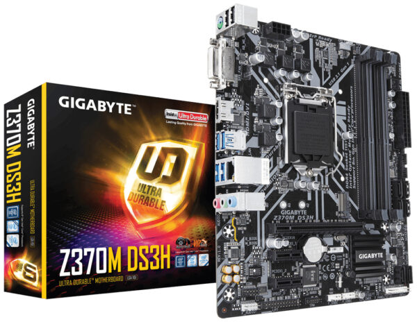 Z370m Ds3h S1151v2 Z370 Matx Gigabyte Z370m Ds3h 4719331802622