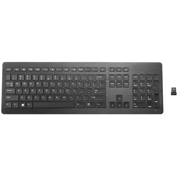 Hp Wireless Premium Keyboard Hp Inc Z9n41at 193808995835